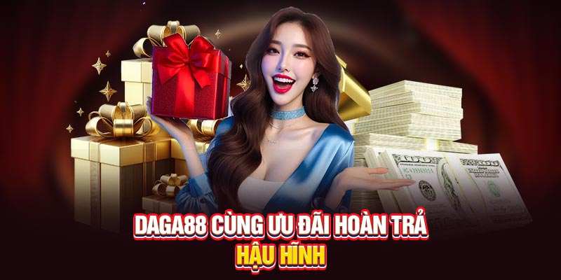 Daga88 cùng ưu đãi hoàn trả hậu hĩnh