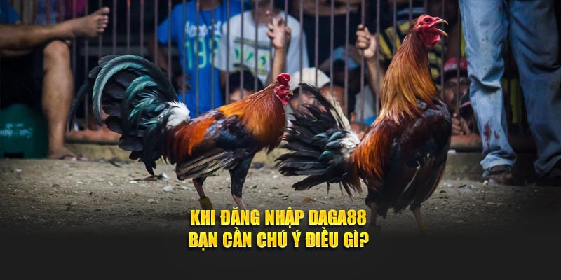 Khi đăng nhập Daga88 bạn cần chú ý điều gì?